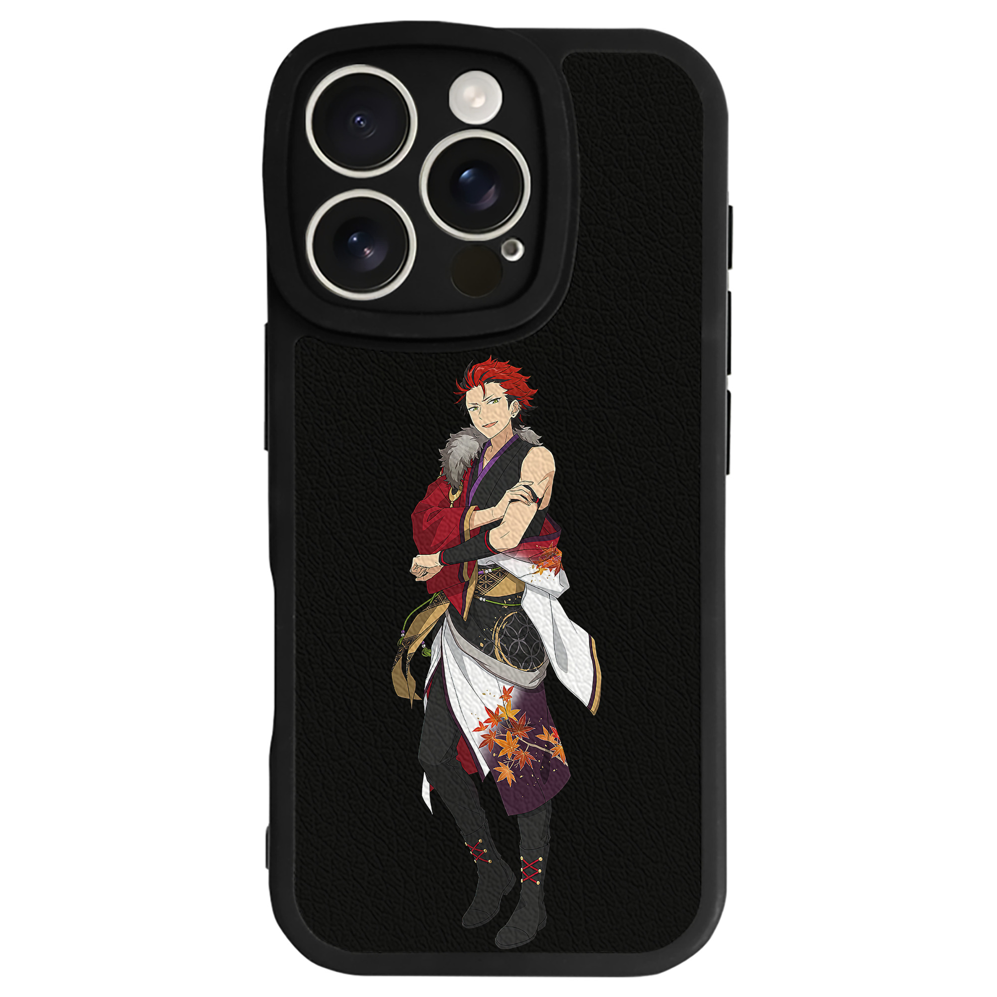 （画像用） あんさんぶるスターズ! Ensemble Stars 【iPhone 16シリーズ対応】シリコンスマホケース（レザー調） 材質：シリコン